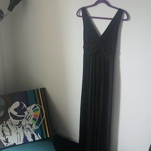 Loft Double V maxi dress